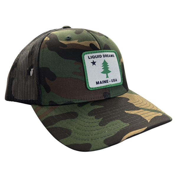 LDS Maine Flag Hat