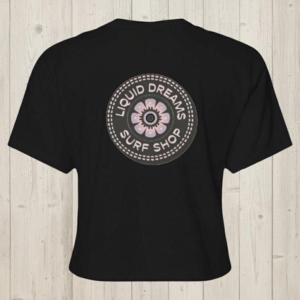 LDS Flower Crop Top