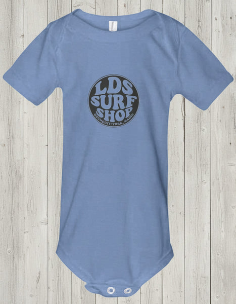 LDS Curl Baby Onezie