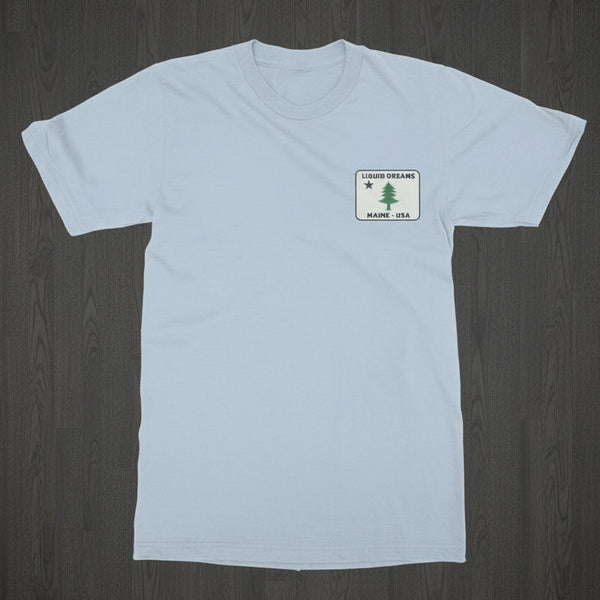 LDS Maine Flag Tee