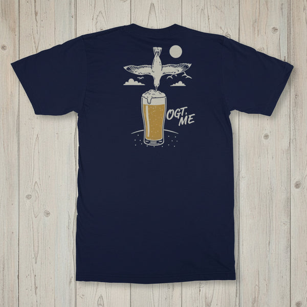 Hooks Thirsty Gull Tee