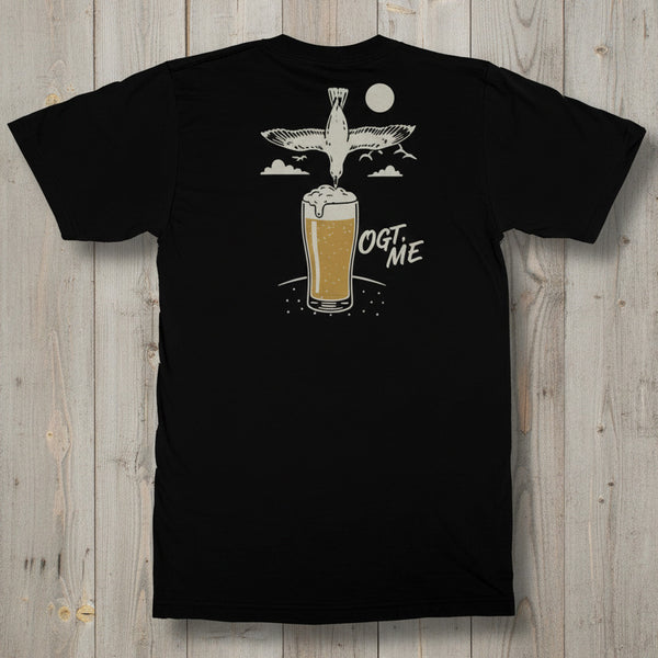 Hooks Thirsty Gull Tee