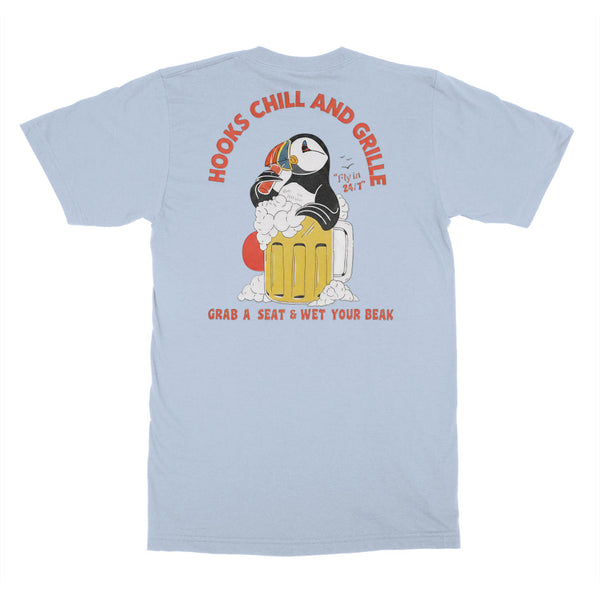 Hooks Happy Hour Puffin Tee