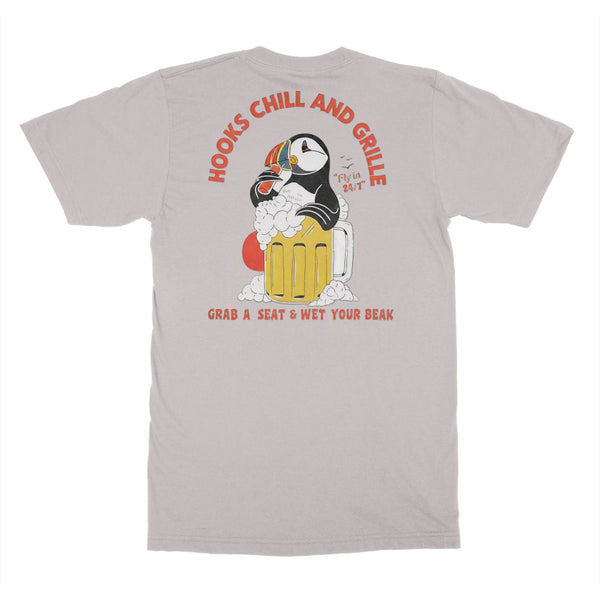 Hooks Happy Hour Puffin Tee