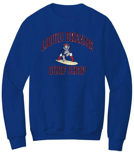 LDS Patriots Pocket Crewneck