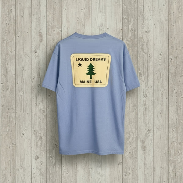 LDS State of Maine Flag Tee